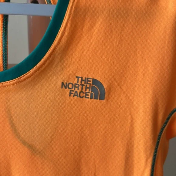The North Face Bright Orange Performance Tee - Picture 2 of 4